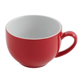 OLYMPIA CAFE CAPPUCCINO CUP 340ML - RED ( GK076 ) - 12 - CARTON