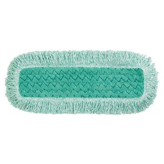 RUBBERMAID HYGEN MICROFIBRE FRINGED DUST MOP " REFILL " GREEN - 45.7cm - FGQ41800GR00 - EACH