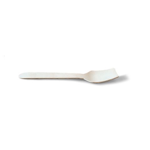 GREENMARK WOODEN GELATO TASTING SPOON - COATED - CWGSP95 - 100 - PKT
