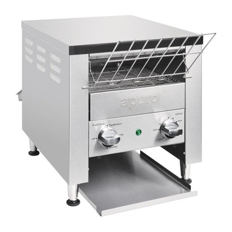 APURO CONVEYOR TOASTER - ELECTRIC - STAINLESS STEEL - DG074-A - EACH