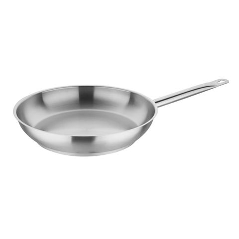 VOGUE STAINLESS STEEL FRYPAN 280MM DIA - INDUCTION COMPATIBLE ( M926 ) - EACH