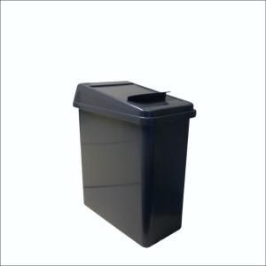 LADY SANITARY BIN - MINI - 12L 170MM W x 310mm D x 345mm H - GREY - BASE ONLY - EACH