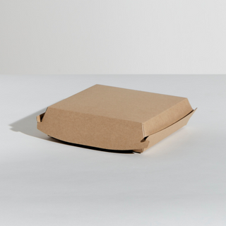 PINNACLE ENVIRO BROWN CORRUGATED BOARD PIZZA BOXES - SMALL - 6" - 165X165X50mm - 250 - CTN