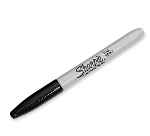 SHARPIE PERMANENT MARKER - BULLET POINT - BLACK - EACH
