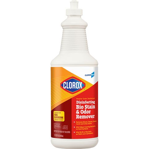 CLOROX DISINFECTING BIO STAIN & ODOR REMOVER 946ML PULL TOP - EACH ( 31911 )