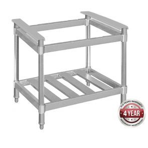 RB-4-SE STAINLESS STEEL STAND WITH SHELF FOR MODEL RB-4 GASMAX COOK TOP - EACH