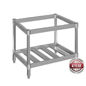 QR-36-SE STAINLESS STEEL STAND WITH SHELF FOR QR-36 / RGT-36 - EACH