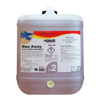 AGAR WIPE AWAY - SPRAY & WIPE DETERGENT - 20L