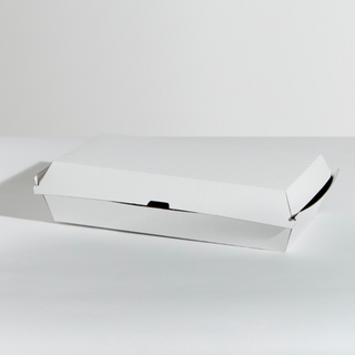 PINNACLE ENVIRO FAMILY BOX - PLAIN WHITE 290 x 170 x 50mm - 100 - CTN