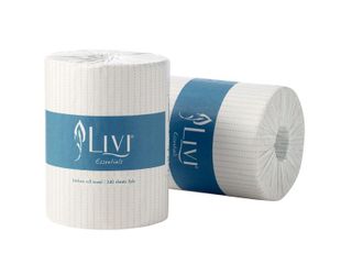 LIVI 1400 - 240 SHEET PERFORATED ROLL TOWEL X 1 ROLL