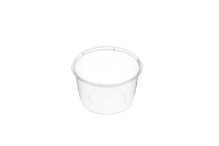 GENFAC G 500ML ROUND CONTAINER  - 500 - CTN