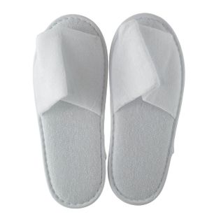 DELUXE TERRY COTTON SLIPPERS -100 PAIRS - CTN