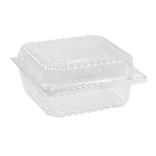 MARINUCCI # 1 CLAMSHELL HINGED LID CONTAINER ( SMALL BURGER / SNACK PACK ) 24-PNTP1 - 1000 - CTN