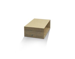 GREENMARK BROWN CATERING TRAY SLEEVE - SMALL 50mm HIGH ( 155x110x50mm ) - 50 - CTN ( BCTSS50 )