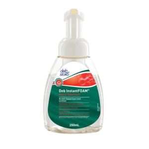 DEB INSTANT FOAM HAND SANITISER - 250ML X 6 -CTN