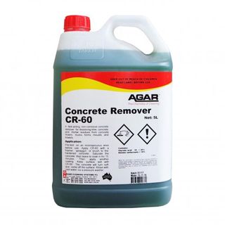 AGAR CR-60 CONCRETE CLEANER & REMOVER - 5L