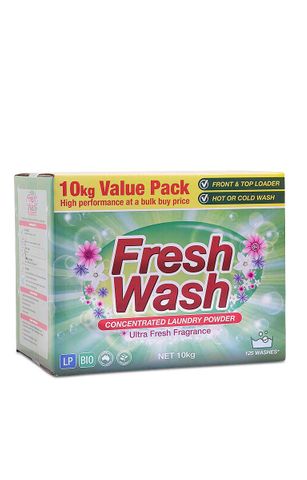 Clean Plus Laundry Powder Fresh Wash CLP Box - 10KG