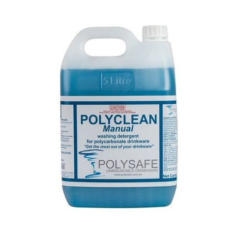 POLYCLEAN MANUAL - FOR HAND WASHING POLYSAFE GLASSWARE - 0399 500 - 5L