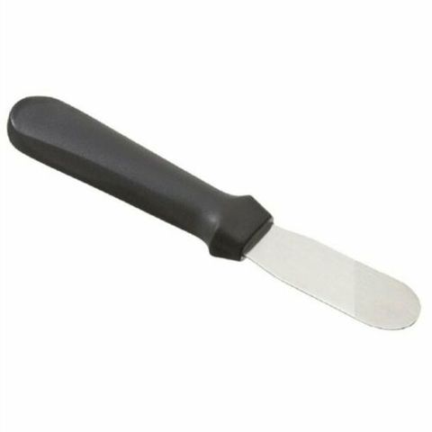 BUTTER SPREADER - BLACK HANDLE - 235MM OVERALL LENGTH - GH737 / 30136 - EACH