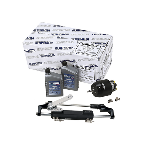 Ultraflex Outboard  Steering Kit - 300HP, Nautech OB1