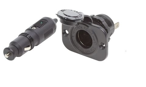 Blue Sea 12V Plug and Socket Set