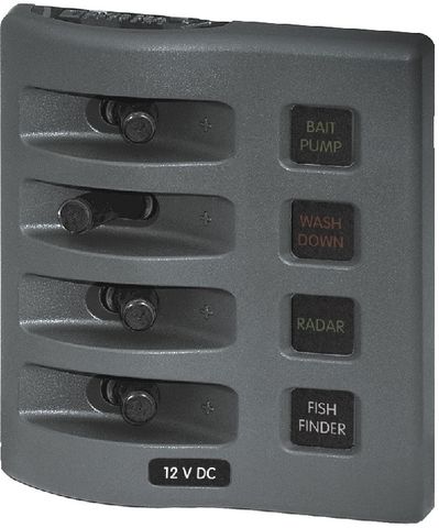Blue Sea Weather Deck Fuse Panel