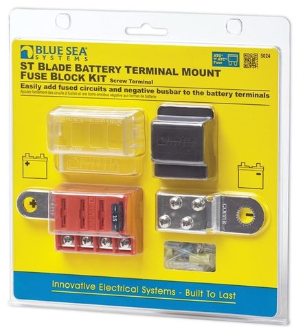 Blue Sea Battery Mount Blade Fuse Block