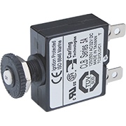 Blue Sea Circuit Breaker Push Button Push-On Terminal