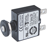 Blue Sea Circuit Breaker Push Button Push-On Terminal
