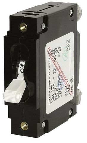 Blue Sea Circuit Breaker C Series Toggle - Single Pole
