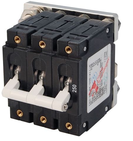 Blue Sea Circuit Breaker C Series Toggle - 3 Pole