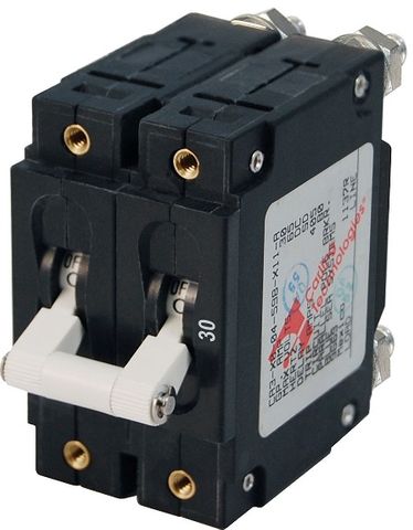 Blue Sea Circuit Breaker C Series Toggle - 2 Pole
