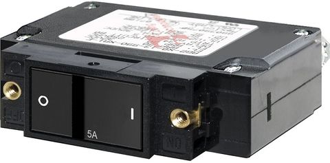 Blue Sea Circuit Breaker C Series Flat Rocker - Single Pole