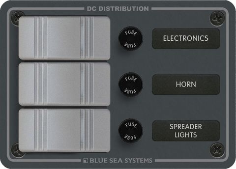 Blue Sea Contura Switch Panel