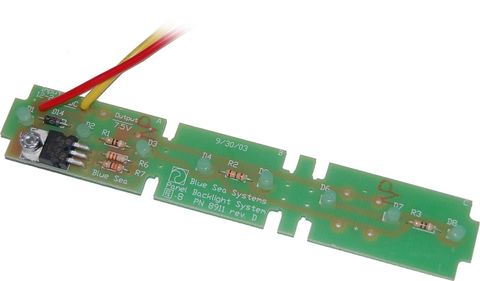 Blue Sea Label Backlight System