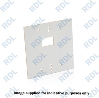 Actron Controls B75 Wall Mounting Cover Plate (White)