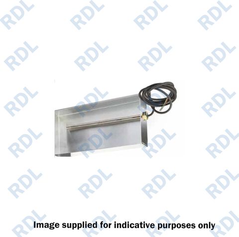 Condensate Pan Heater, 240V, 130 x 280 x 72mmH, 1.9 L, 1m Leads, 230W, 0.958 Amps, Evaporating rate: 190ml per hour, Max Temp 250 dgr, Self-regulating heater