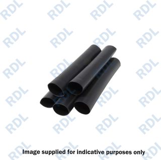 Dual Wall Heat Shrink Tubing with adhesive, 12.7mm ID, shrinkable to 4.2mm ID, -45 to 125 dgr, 1.22m length