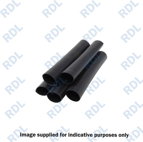 Dual Wall Heat Shrink Tubing with adhesive, 12.7mm ID, shrinkable to 4.2mm ID, -45 to 125 dgr, 1.22m length