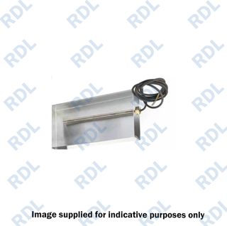 Condensate Pan Heater, 240V, 130 x 280 x 72mmH, 1.9 L, 1m Leads, 330W, 1.375 Amps, Evaporating rate: 290ml per hour, Max Temp 250 dgr, Self-regulating heater