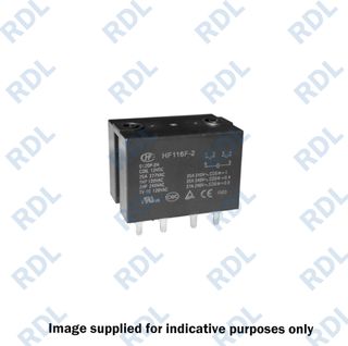 Relay 3hp SPST, 30A, 240V 16/B (HF116F-2)