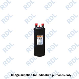 Sky Oil Separator 3/8', 102 Dia x 245mmH, 1/4 SAE Oil Return