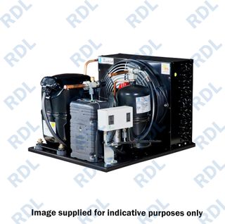 Tecumseh condensing unit 1hp 2kW 32.7cc  R134a MBP 3ph S 5/8 L 3/8 C/W HP/LP control