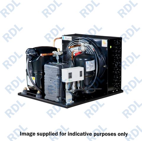 Tecumseh condensing unit 1hp 2kW 32.7cc  R134a MBP 3ph S 5/8 L 3/8 C/W HP/LP control