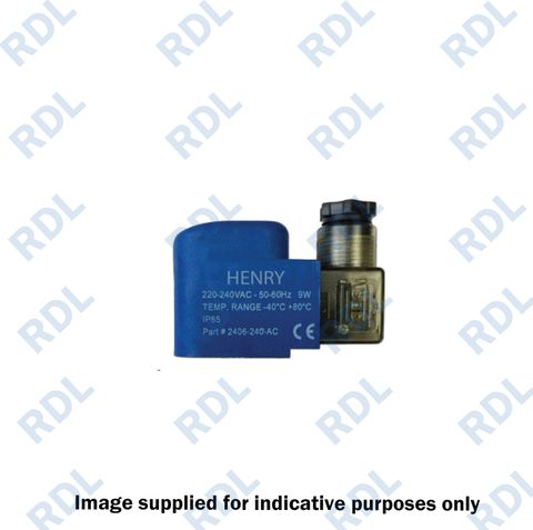 Solenoid Coil - 240VAC -Heldon