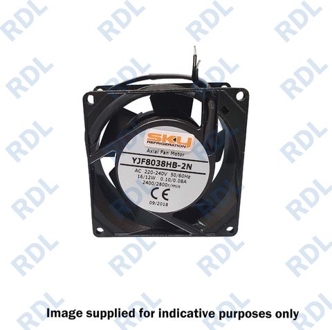 Computer Fan 120mm x 38mm 240V lead wire