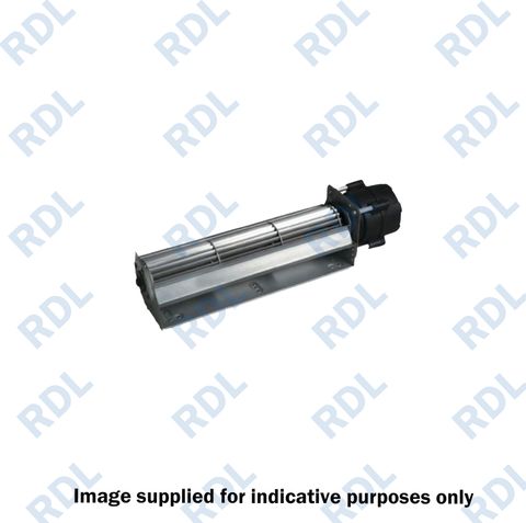 Henry Cross Flow 360mm, EC Fan motor, 60mm Diameter, 2400rpm, -30 to +50&deg;C