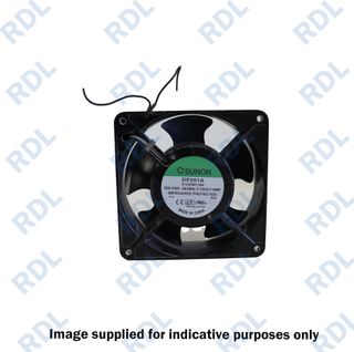 SUNON Fan 120x120x38, 240V, b/b (replaces 435K2123HBT), -10 to +70 dgr