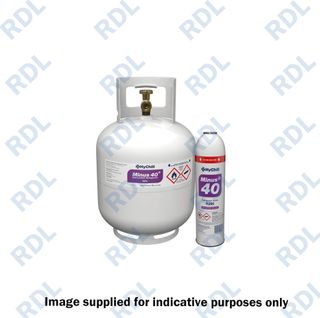 Minus 40 [R290] Hydrocarbon Ref. (WARNING! This product is flammable and explosive under certain conditions! RDL doesn't take any responsibility for the way it will be used by purchaser), 4.5 KG Cylinder