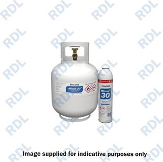 Minus 30 [HR12] Hydrocarbon Refrigerant Gas with UV Dye 
(WARNING! This product is flammable and explosive under certain conditions! RDL doesn't take any responsibility for the way it will be used by purchaser)